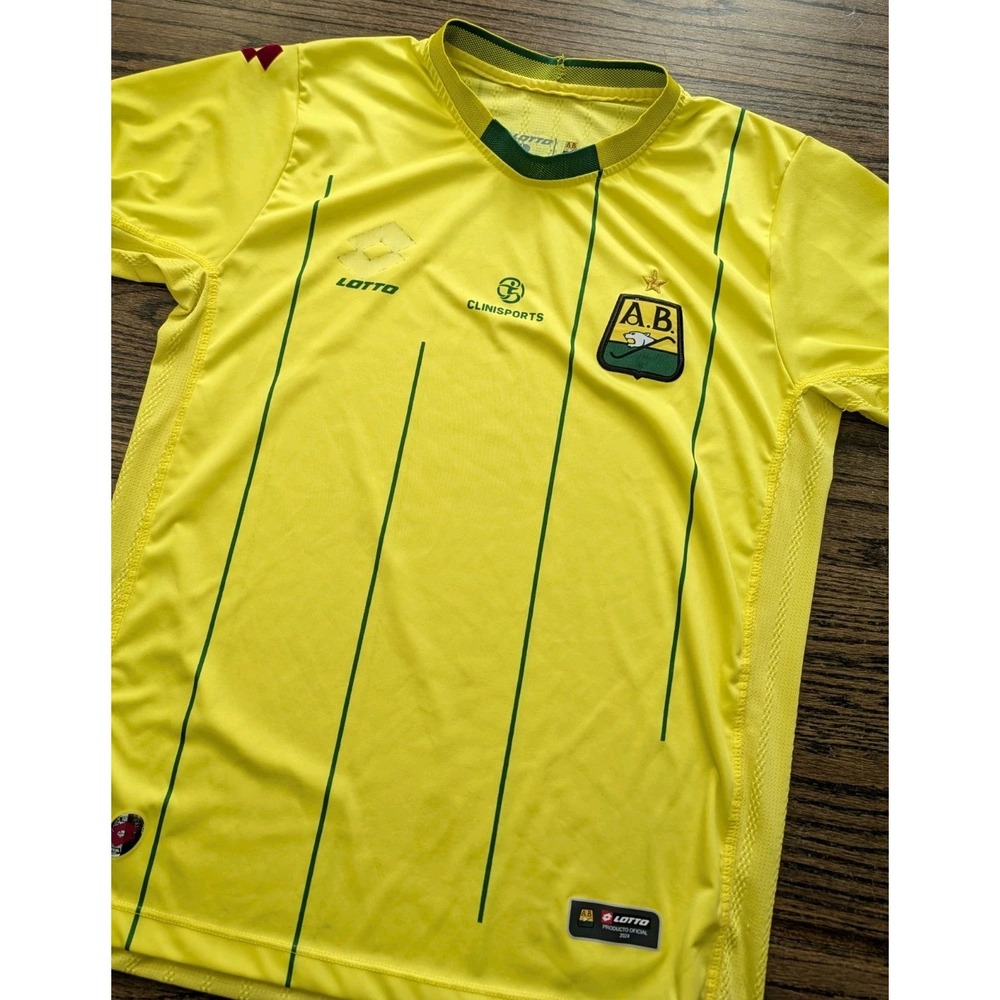Authentic Lotto Atlético Bucaramanga 2024 Home Jersey Champion Edition Sz L